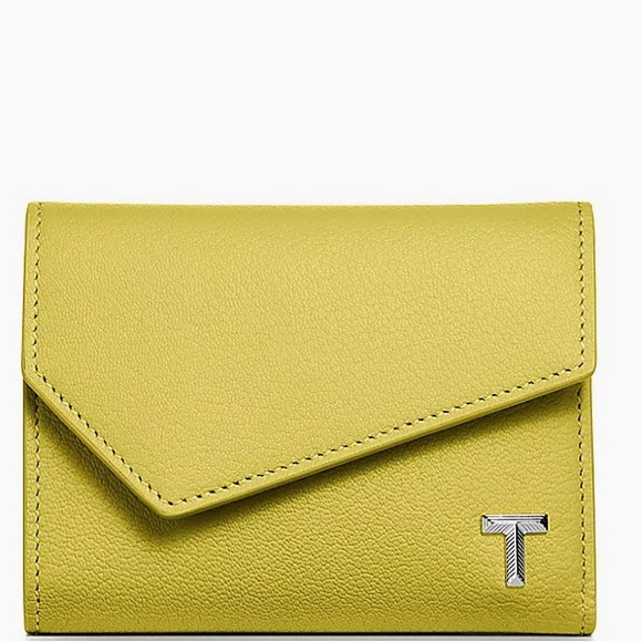 Tiffany & Co. Yellow Leather Wallet - Picture 2 of 7